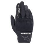 ALPINESTARS HONDA COPPER GLOVE BLACK PREMIUM MOTORCYCLE RIDING GLOVES