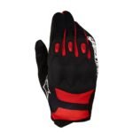 ALPINESTARS TECHDURA GLOVES BLACK BRIGHT RED