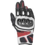 ALPINESTARS SPX AC V2 GLOVES BLACK RED FLUO