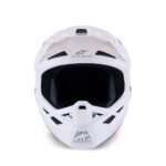 ALPINESTARS S-M7 SOLID HELMET ECE06/DOT WHITE
