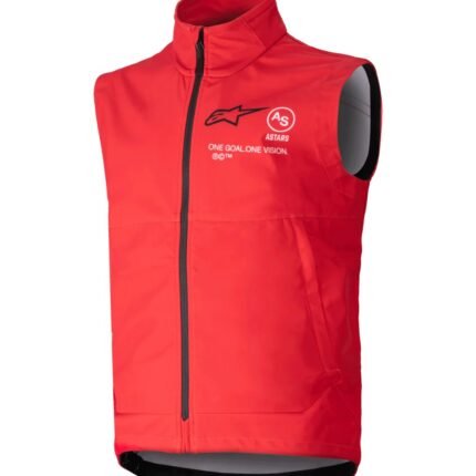 ALPINESTARS TECHSTAR SOFTSHELL VEST BRIGHT RED