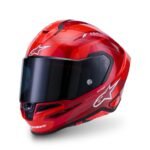 ALPINESTARS S-R7 A-CORE HELMET ECE06/DOT RED WHITE
