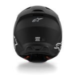 ALPINESTARS SM3 SOLID HELMET ECE06/DOT BLACK