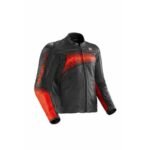 DUCATI LEATHER JACKET CORSE C7 RED BLACK