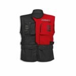 DUCATI FABRIC JACKET EXPLORER 2.0 BLACK RED MEN