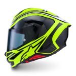 ALPINESTARS S-R7 ZEAL HELMET ECE06/DOT YELLOW FLUO