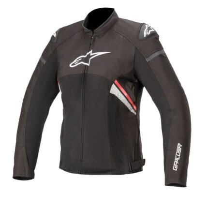 ALPINESTARS WOMEN STELLA T-GP PLUS R V3 AIR JACKET BLACK RED