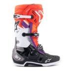 ALPINESTARS TECH 10 BOOTS BLACK RED FLUO