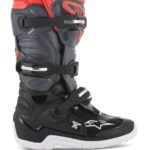 ALPINESTARS YOUTH TECH 7S BOOTS BLACK DARK GRAY