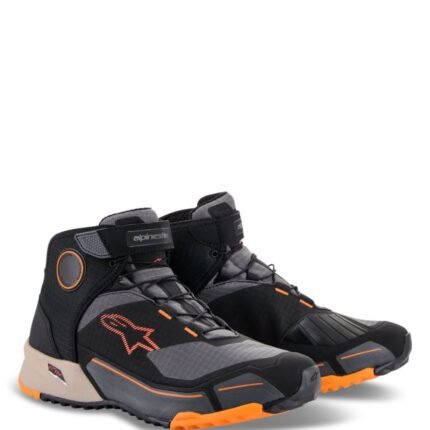 ALPINESTARS CR-X DRYSTAR RIDING SHOES BLACK LIGHT BROWN