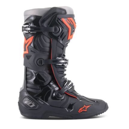 ALPINESTARS TECH 10 BOOTS BLACK RED