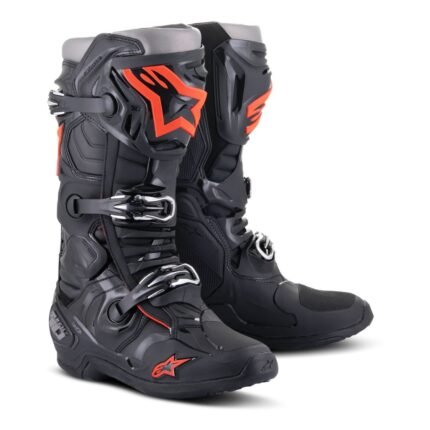 ALPINESTARS TECH 10 BOOTS BLACK RED