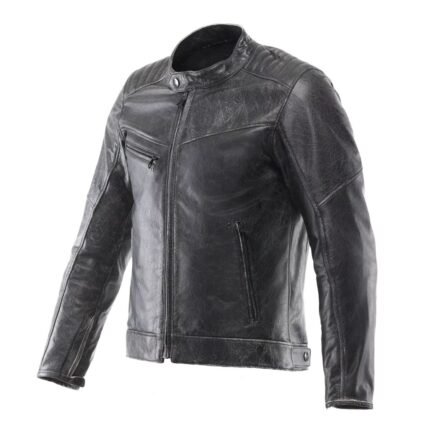 DAINESE RADICALE - MOTORCYCLE JACKET IN LEATHER MEN BLACK