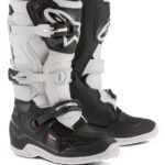ALPINESTARS YOUTH TECH 7S BOOTS DARK GRAY YELLOW