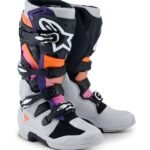 ALPINESTARS TECH 7 BOOTS BLACK LIGHT GRAY