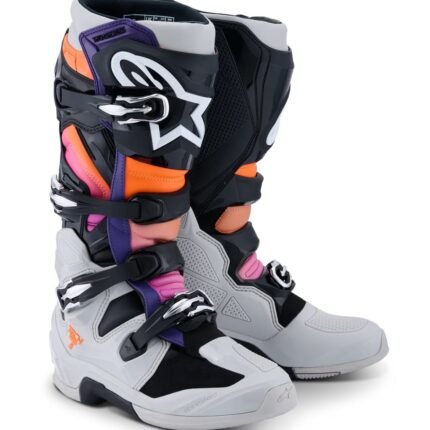 ALPINESTARS TECH 7 BOOTS BLACK LIGHT GRAY