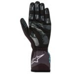 ALPINESTARS TECH-1 K RACE V2 CARBON GLOVES BLACK TURQUOISE