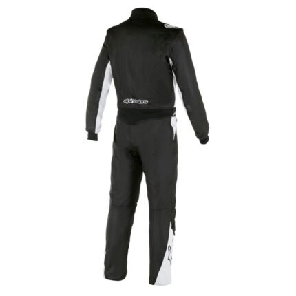 ALPINESTARS ATOM SFI BOOTCUT SUIT BLACK SILVER