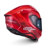 ALPINESTARS S-R7 A-CORE HELMET ECE06/DOT RED WHITE