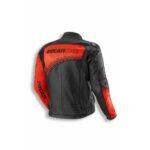 DUCATI LEATHER JACKET CORSE C7 RED BLACK