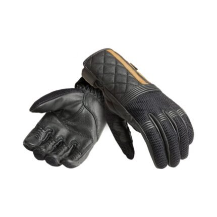 TRIUMPH MENS SULBY MESH GLOVES BLACK GOLD