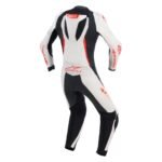 ALPINESTARS WOMEN STELLA GP-R7 LEATHER SUIT 1PIECE WHITE BLACK
