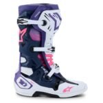 ALPINESTARS TECH 10 BOOTS WHITE VIOLET