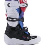 ALPINESTARS YOUTH TECH 7S BOOTS WHITE RAINBOW