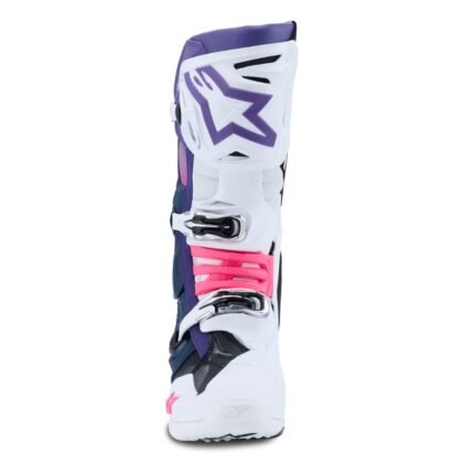ALPINESTARS TECH 10 BOOTS WHITE VIOLET