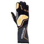 ALPINESTARS TECH-1 ZX V4 GLOVES BLACK ORANGE