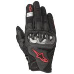 ALPINESTARS SMX 1 AIR V2 GLOVES BLACK RED