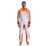 ALPINESTARS KMX-9 V3 GRAPHIC 6 SUIT WHITE ORANGE