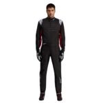 ALPINESTARS KMX-9 V3 SUIT BLACK RED FLUO