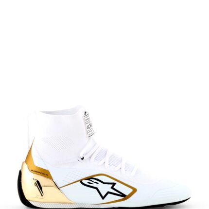 ALPINESTARS SUPERTECH K SHOES WHITE GOLD