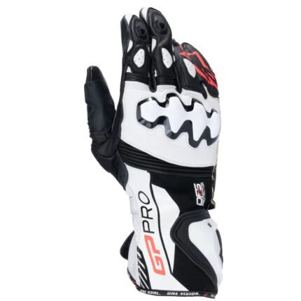 ALPINESTARS GP PRO RS4 GLOVES BLACK WHITE