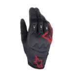 ALPINESTARS TECHDURA GLOVES FIRE RED BLACK