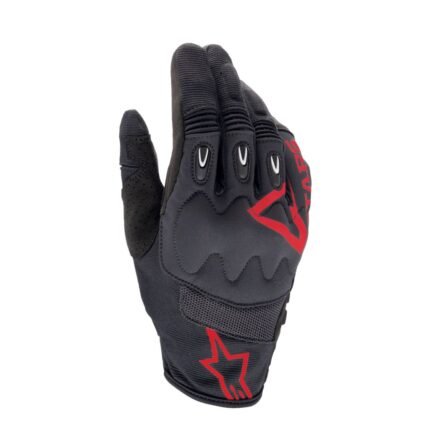 ALPINESTARS TECHDURA GLOVES FIRE RED BLACK