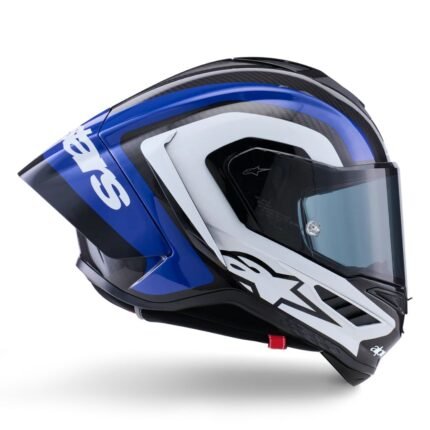 ALPINESTARS SUPERTECH R10 ARIUS HELMET ECE06 DOT BLUE GLOSSY