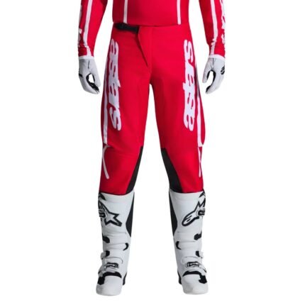 ALPINESTARS 2026 FLUID APEX PANTS RED WHITE