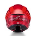 ALPINESTARS S-R7 A-CORE HELMET ECE06/DOT RED WHITE