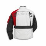 DUCATI FABRIC JACKET EXPLORER 2.0 WHITE RED MEN