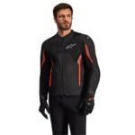ALPINESTARS AST V3 AIR JACKET BLACK RED