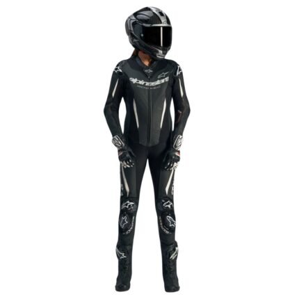 ALPINESTARS WOMEN STELLA GP-R7 LEATHER SUIT 1PIECE BLACK