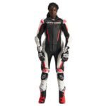 ALPINESTARS WOMEN STELLA GP-R7 LEATHER SUIT 2PIECE BLACK WHITE