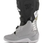 ALPINESTARS YOUTH TECH 7S BOOTS BLACK SILVER