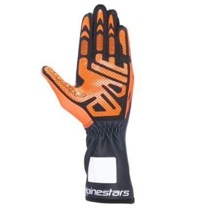 ALPINESTARS TECH-1 K V3 GLOVES BLACK ORANGE