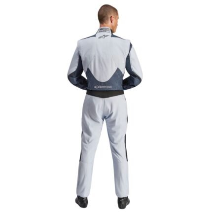 ALPINESTARS GP PRO COMP V2 FIA SUIT SILVER BLUE