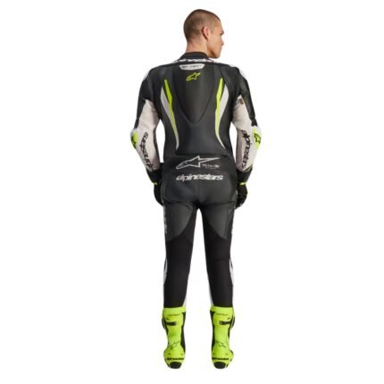 ALPINESTARS GP TECH V5 LEATHER SUIT 1PIECE BLACK YELLOW
