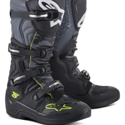 ALPINESTARS TECH 5 BOOTS BLACK GRAY