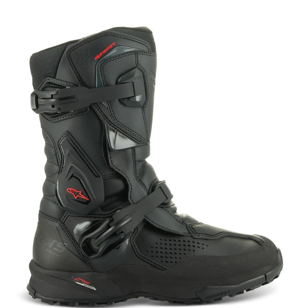 ALPINESTARS XT 8 GORE TEX BOOTS BLACK PREMIUM WATERPROOF ADVENTURE MOTORCYCLE BOOTS ALPINESTARS XT 8 GORE TEX BOOTS BLACK